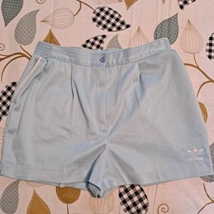 Vintage Adidas Powder Blue Shorts